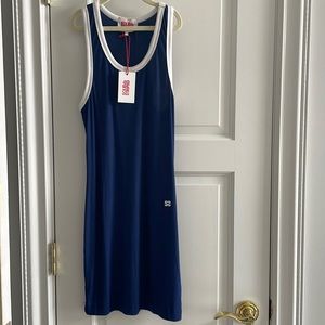 NWT Solid & Striped ribbed navy tank top dress